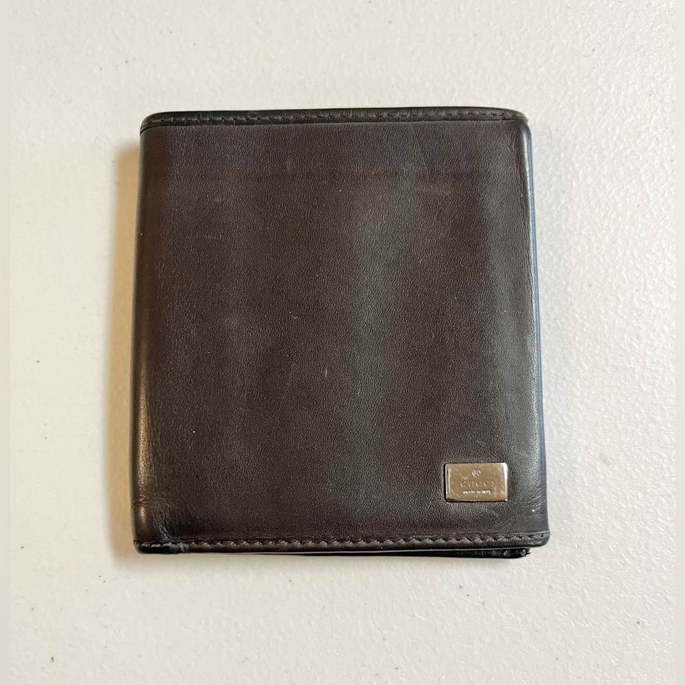 Gucci brown leather Wallet